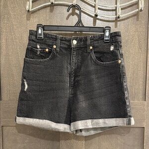 H&M Black Denim Women's Shorts